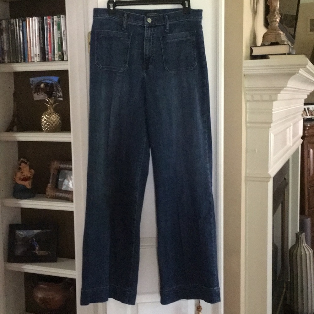 Banana Republic wide leg jeans